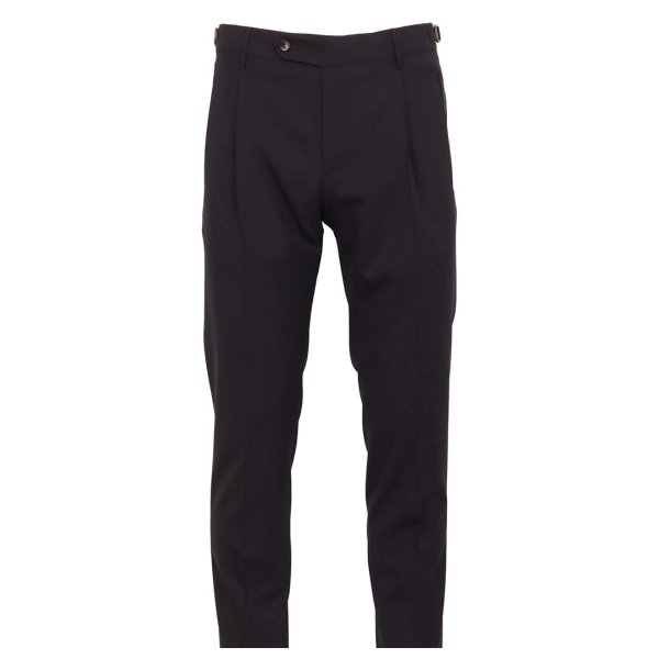 BERWICH Bukser Retro Uld Navy