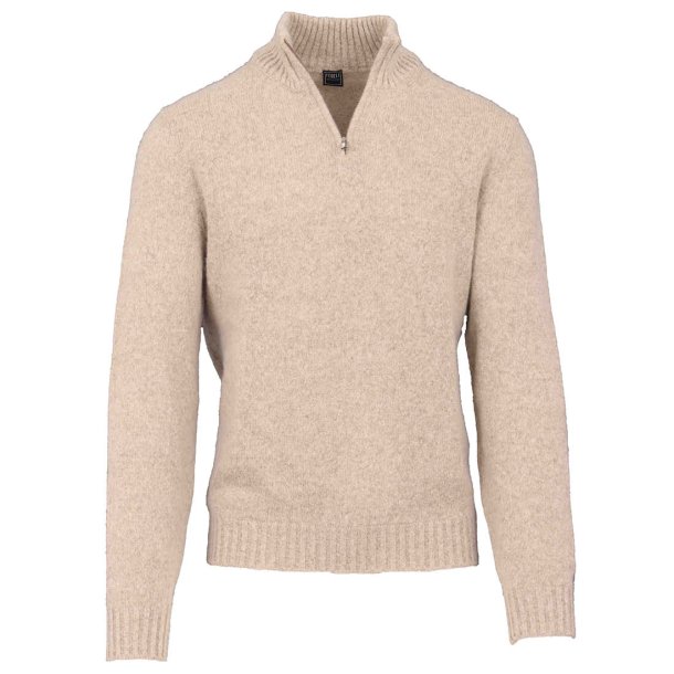 FEDELI Half Zip Beige