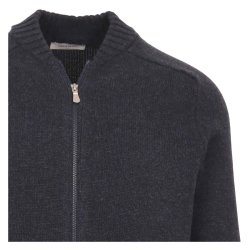 GRAN SASSO Cardigan Super Geelong M�rkebl�