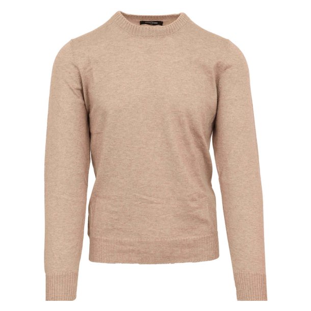 GRAN SASSO Strik Bomuld Cashmere Melange Sand 