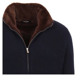 GRAN SASSO Cardigan Cashmere Navy