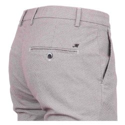 MASON'S Chinos Micro Mnster Bl | Hvid