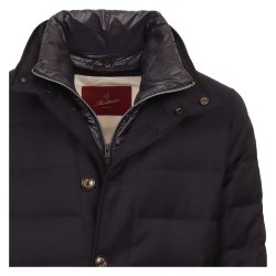 MONTECORE Frakke Uld | Dun Navy