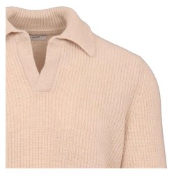 GRAN SASSO Open Collar Geelong Creme