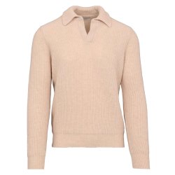 GRAN SASSO Open Collar Geelong Creme