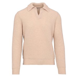 GRAN SASSO Open Collar Geelong Creme