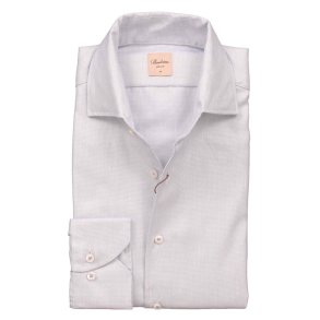 STENSTRM'S Skjorte Regular One Piece Collar Struktur Lysebl