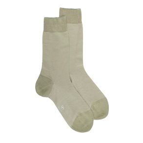 DOR DOR Strmper Caviar Bomuld Salvie Grn | Sand