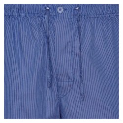 AMBASSADOR Pyjamasbukser Rome Stribet Bl | Hvid