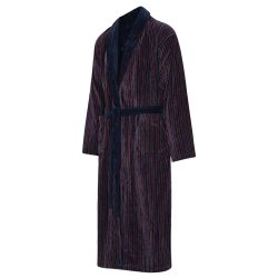 AMBASSADOR Badekbe Skagerak Jacuard Stribet Navy 